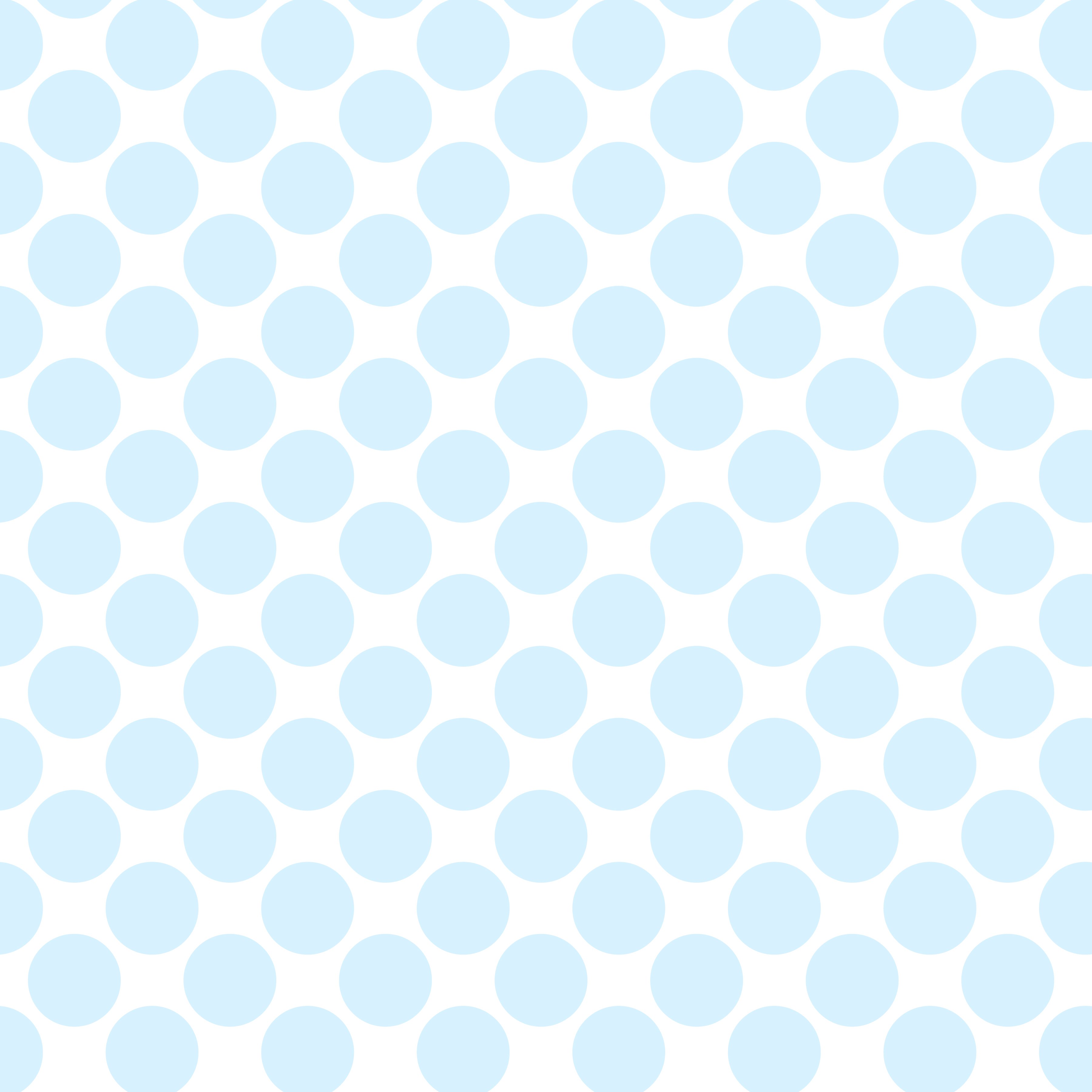 Polka Dot 1 cm Beyaz - Bebek mavisi Puantiye Dekoratif Baskı Kumaş