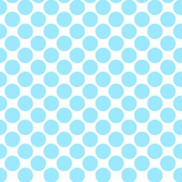 Polka Dot 1 cm Beyaz - Cam Göbeği Puantiye Dekoratif Baskı Kumaş