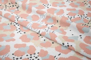 Soft Tonlu Leopar Desenli Kumaş