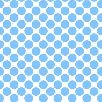 Ткань с декоративным принтом в горошек, бело-голубой горошек, 1 см