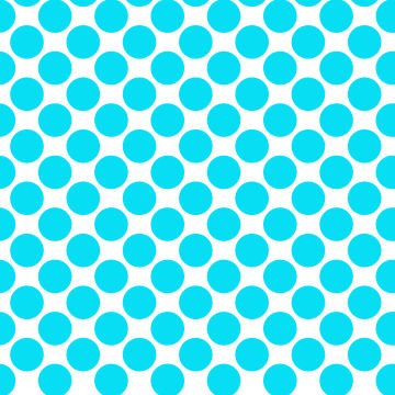 Polka Dot 1 cm Beyaz- Deniz mavisi Puantiye Dekoratif Baskı Kumaş