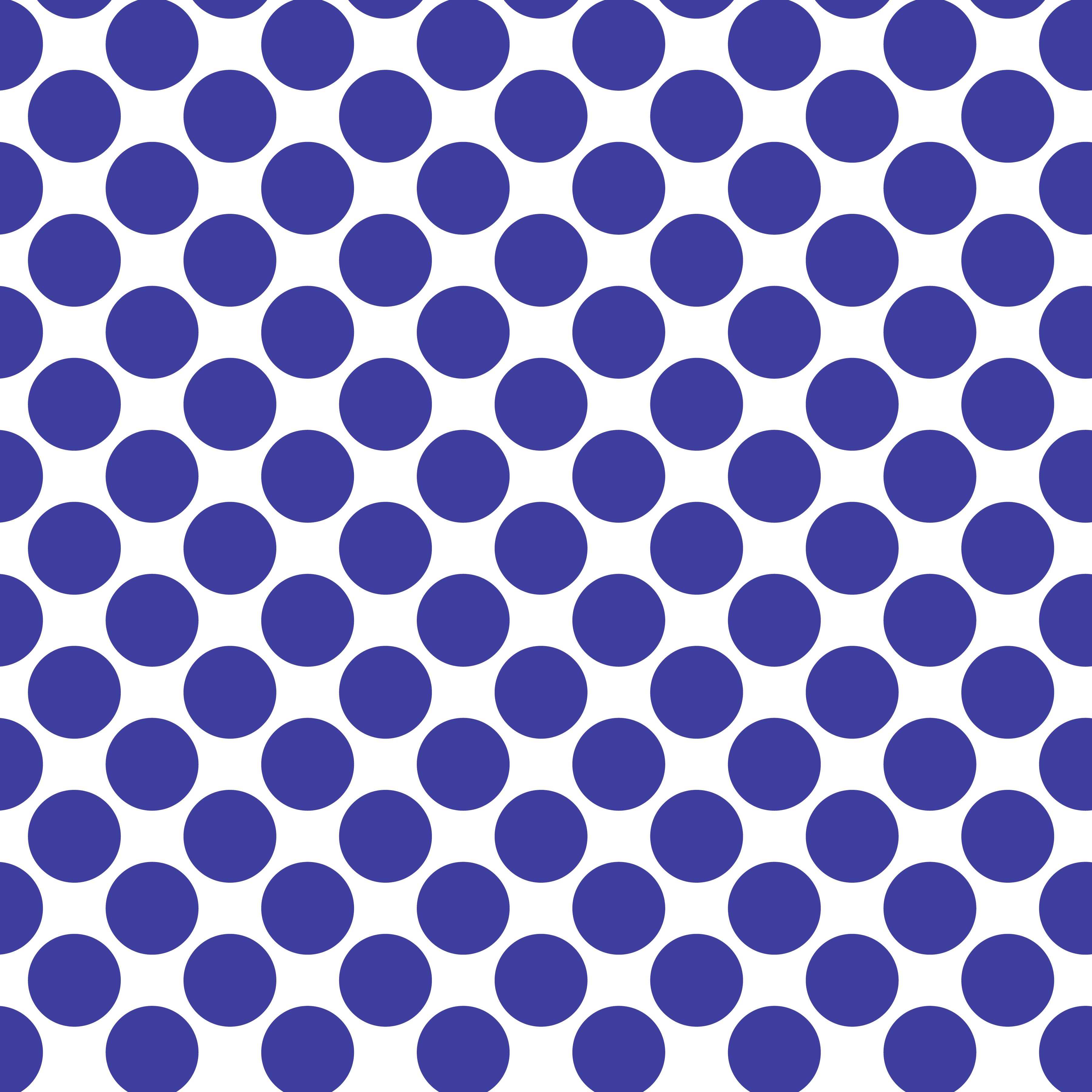 Polka Dot 1 cm Beyaz - Dark Slate Blue Puantiye Dekoratif Baskı Kumaş