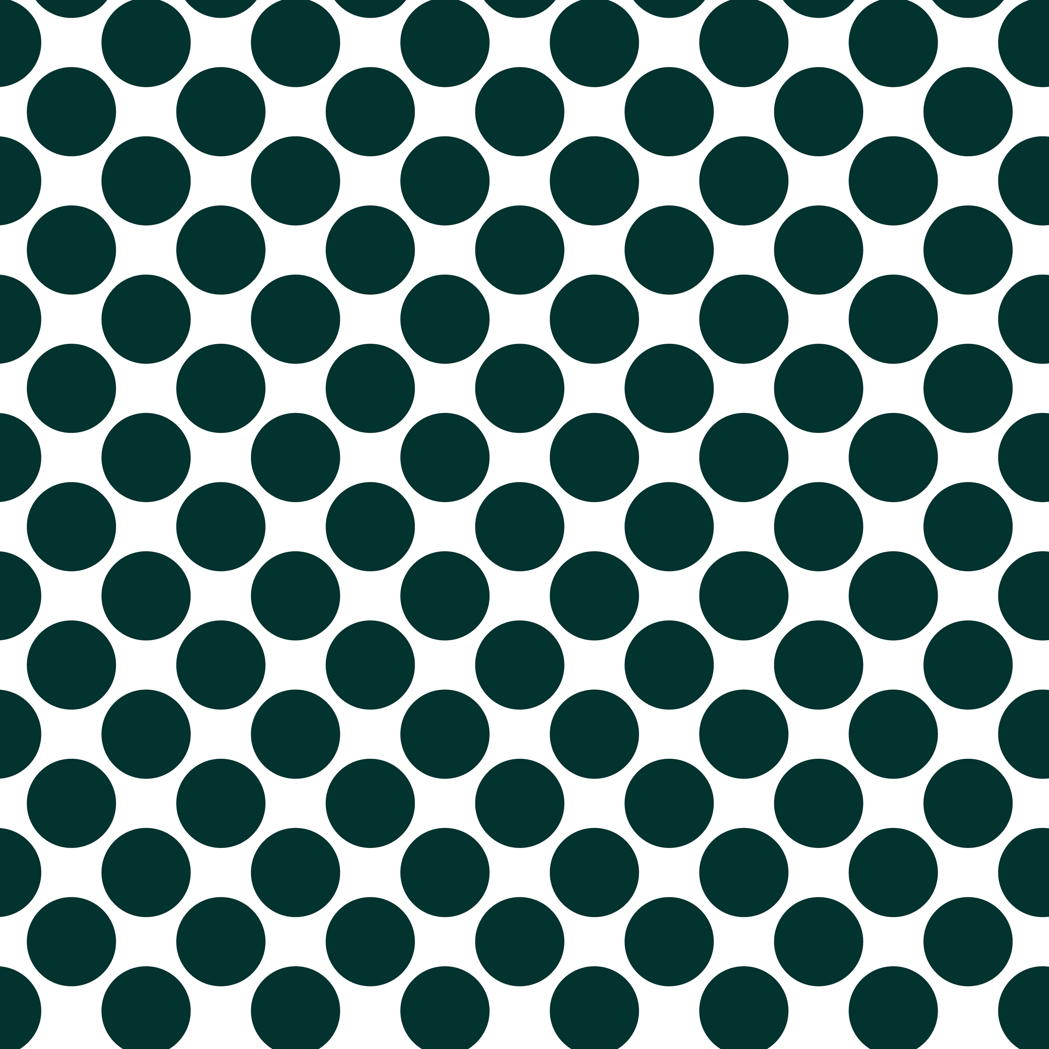 Polka Dot 1 cm Beyaz - Mersin rengi Puantiye Dekoratif Baskı Kumaş