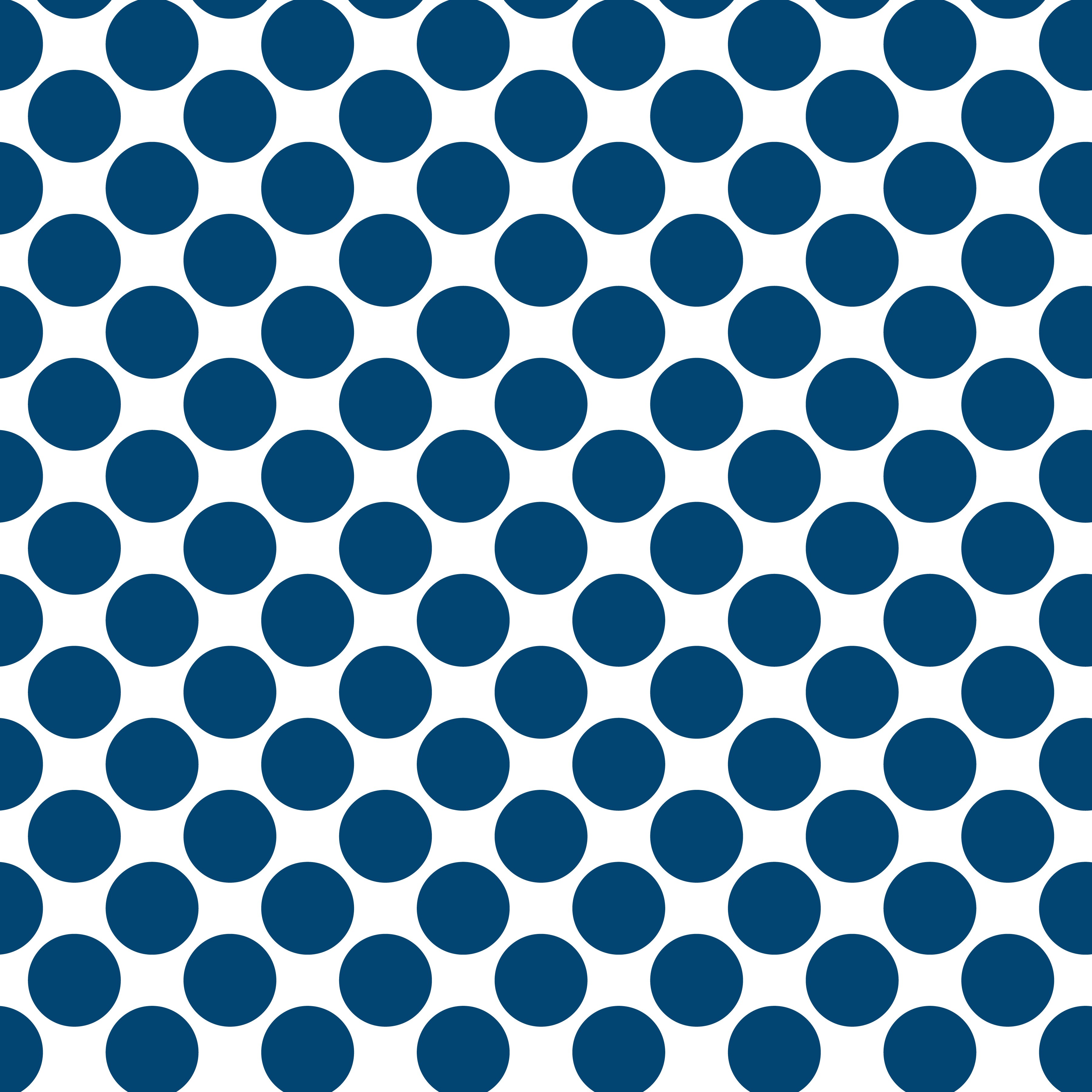 Polka Dot 1 cm Beyaz - Kraliyet Mavisi Puantiye Dekoratif Baskı Kumaş