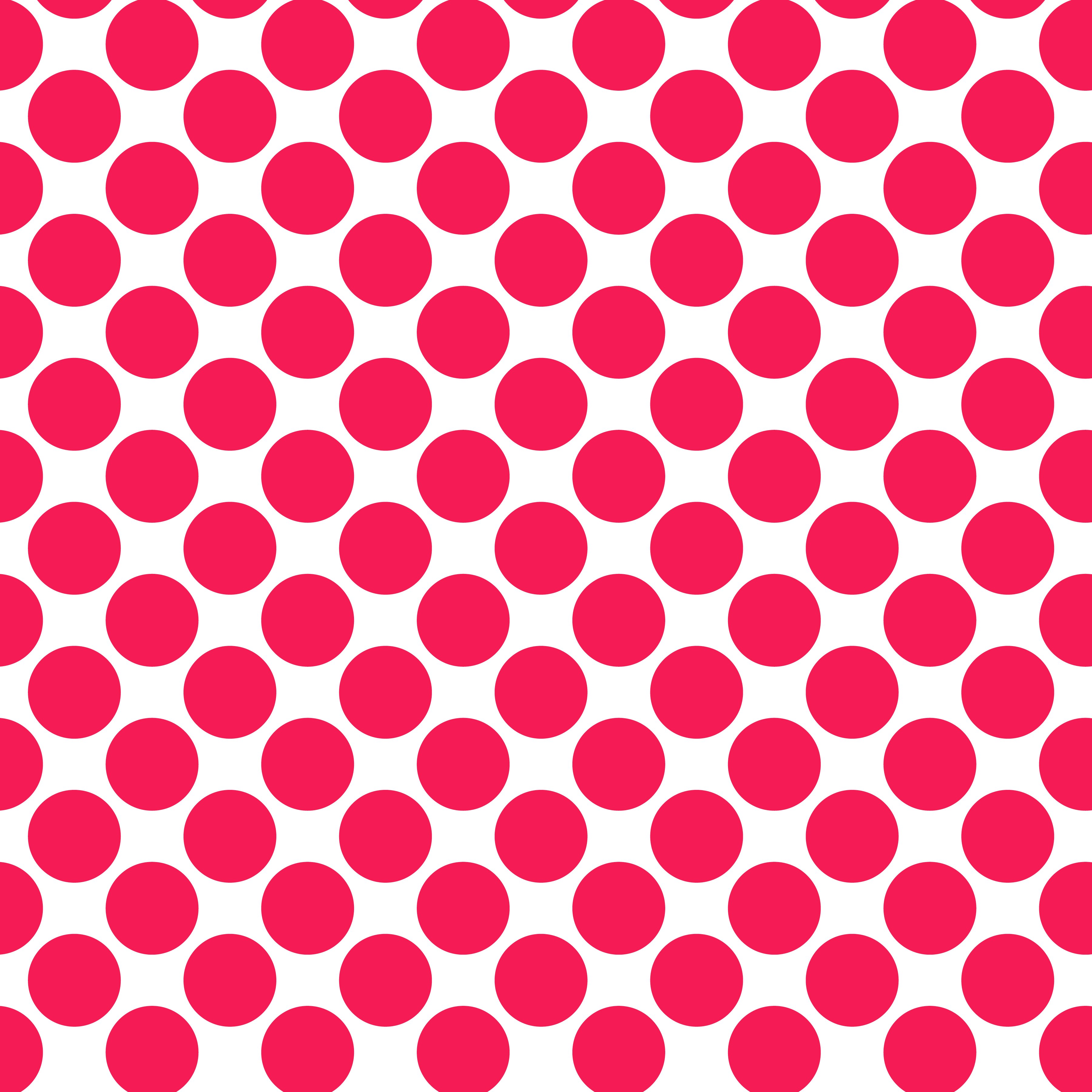Polka Dot 1 cm Beyaz - Horozibiği Rengi Puantiye Dekoratif Baskı Kumaş