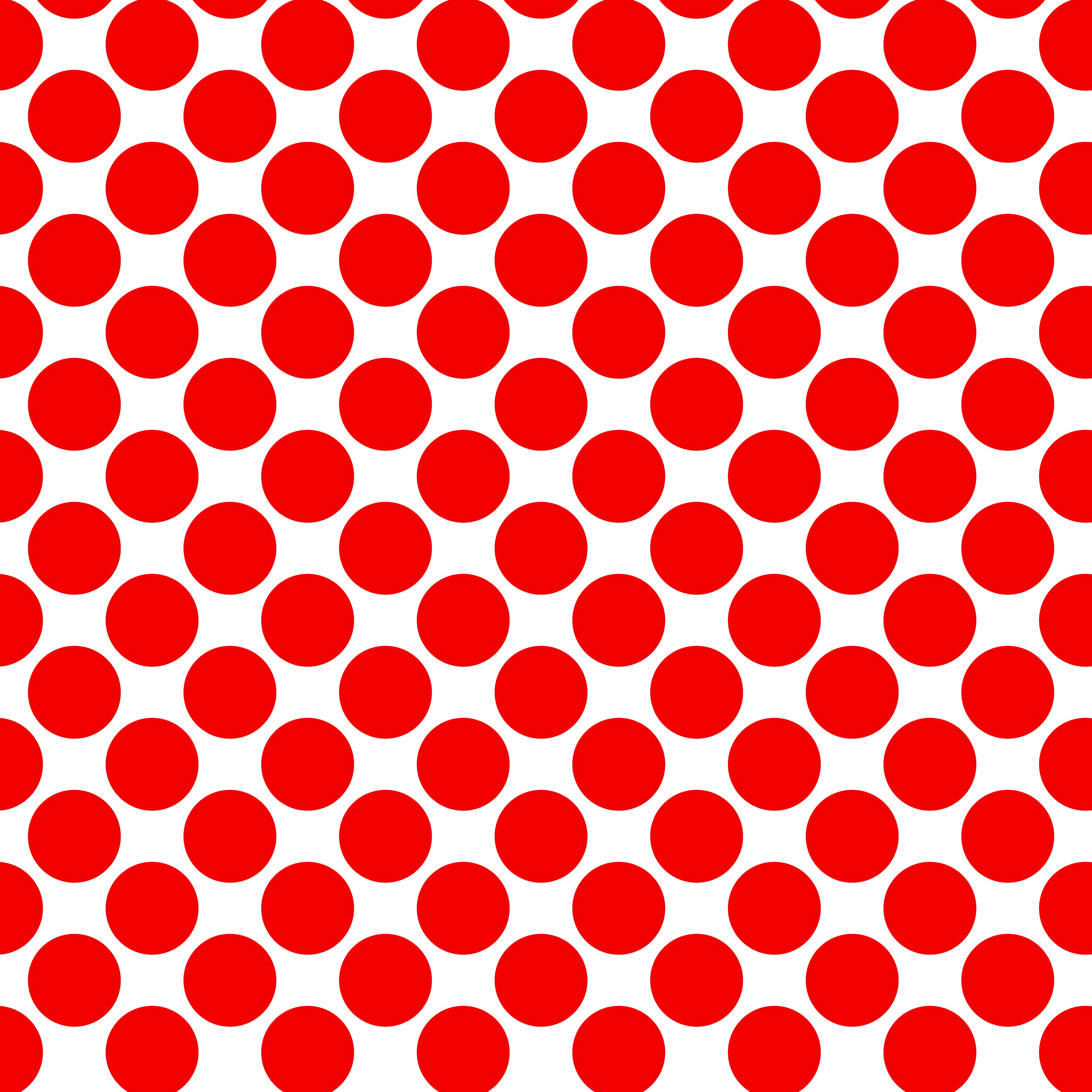 Polka Dot 1 cm Beyaz - Kırmızı Puantiye Dekoratif Baskı Kumaş