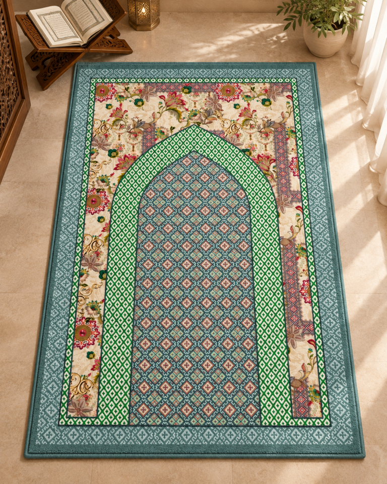 Turkuaz Seccade Paneli 130x82 cm