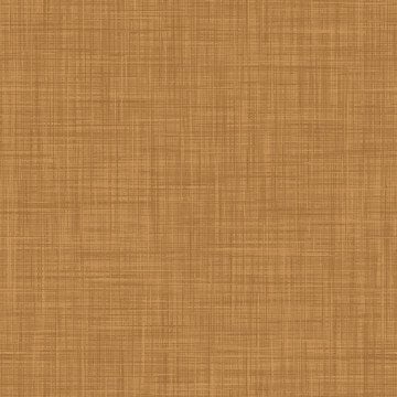 Camel Renk Keten Efektli Dijital Baskılı Kumaş