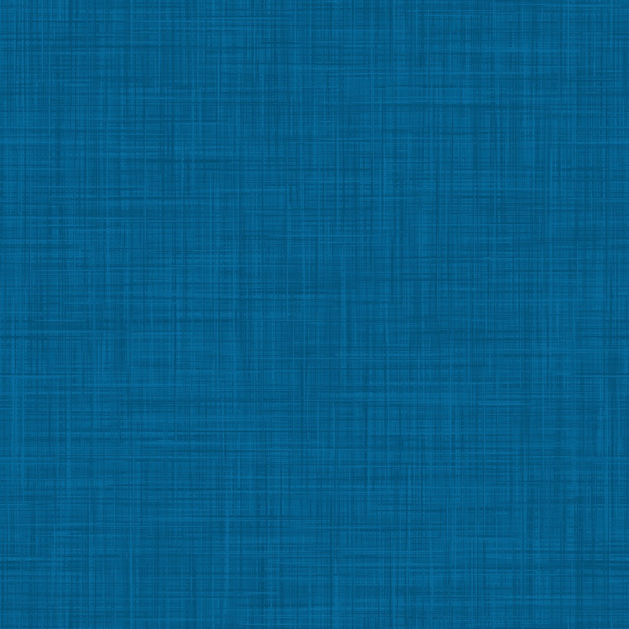 Cyan Colored Linen Effect Digital Printed Fabric